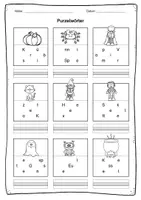 Vorschau - Mal- und Bastelvorlagen - Materialpaket Halloween in Klasse 2 und 3 - Seite 3
