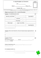 Vorschau - Test - Sprachanalyse im TGA - Satzreihe:Satzgefüge - Leistungsnachweis - Seite 2
