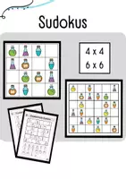 Vista previa - Hojas de trabajo - Sudoku: poción mágica - Portada