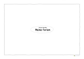 Vorschau - Arbeitsblätter - Mind Map Ferien Wochenende - Seite 1