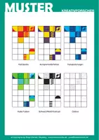 Vorschau - Unterrichtsreihen - kinder.kunst.klasse - KREATIVFORSCHER - Muster ergänzen - Seite 1