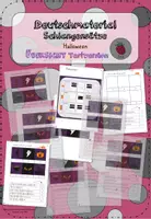Vorschau - Arbeitsblätter - Schlangensätze Halloween - Testversion - Deckblatt