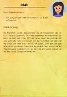 Vorschau - Arbeitsblätter - Storywalk / Lesespaziergang Christmas (Kl. 2/3) - Seite 1