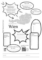 Vorschau - Unterrichtsreihen - DaF/DaZ Arbeitsblatt: Wien - 2 Designs - Seite 1