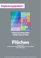 Vorschau - Stundenentwürfe - kinder.kunst.klasse - KREATIVFORSCHER - Flächen Ergänzung I - Deckblatt