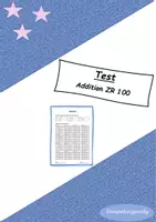 Vorschau - Arbeitsblätter - Materialpaket Mathetests Klasse 3/4 (teilweise 5) --> veränderbare Worddokumente - Seite 1