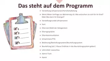 Vorschau - Präsentationen/Tafelbilder - Elternabend Vorlage Grundschule 1.-6. Klasse - Seite 2