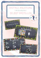 Vorschau - Präsentationen/Tafelbilder - Digitale Anleitung: ein Kunstbild selbst erstellen - Deckblatt