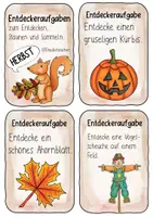 Vorschau - Arbeitsblätter - 50 Entdeckerkarten - Herbst / Herbstzeit Ausflüge - Seite 3