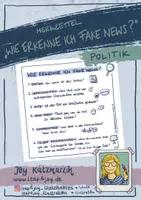 Vorschau - Arbeitsblätter - Wie erkenne ich Fake News? - Kurzüberblick - Deckblatt