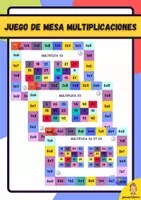 Vista previa - Juegos / Gamificación - Multiplica bingo. El juego de las multiplicaciones - Portada