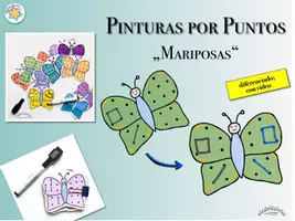 Vista previa - Unidades / Secuencias / Situaciones de Aprendizaje - Paquete de material „Pinturas por Puntos“ - página 1