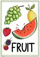 Vorschau - Poster - Fruit - 30 Flashcards für den Englischunterricht - Seite 1