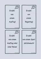 Vorschau - Aufgabenkarten - 28 Impulse um über die Ferien zu sprechen - Ferienrückblick (hellblau) - Seite 3