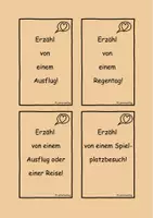 Vorschau - Aufgabenkarten - 28 Impulse um über die Ferien zu sprechen - Ferienrückblick (rot) - Seite 3