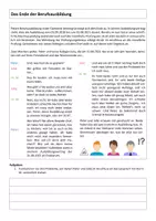Vorschau - Stundenentwürfe - Kündigung / Abschluss der Berufsausbildung - Seite 1