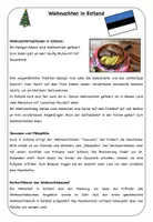 Vorschau - Arbeitsblätter - Weihnachten in Estland- Infotext mit Arbeitsmaterial - Seite 2