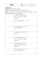 Vorschau - Arbeitsblätter - Übung zu Energieformen - Arbeitsblatt mit Lösung - Deckblatt