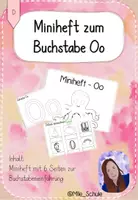 Vorschau - Arbeitsblätter - Miniheft Oo - Kleines Heft zur Buchstabeneinführung - Deckblatt