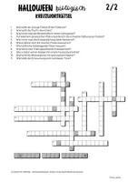 Vorschau - Spiele - Halloween biologisch Biologie Rätsel ab 9. Klasse - Seite 3