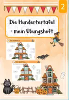 Vorschau - Arbeitsblätter - Hundertertafel (Klasse 2) - Übungsheft - Deckblatt