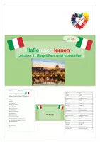 Vorschau - Unterrichtsreihen - Materialpaket: Italienisch lernen mit Allie A1-A2 - Deckblatt
