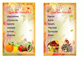 Aperçu - Apprentissages en autonomie - Kit pédagogique sur les noms communs et les noms propres P3 - Page 3