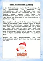 Vorschau - Arbeitsblätter - Lesespurgeschichte Weihnachten - Seite 3