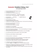 Vorschau - Merkblätter - DTB B2 - Redemittel: Mündliche Prüfung, Teil 3 - Deckblatt