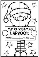 Vista previa - Hojas de trabajo - CHRISTMAS - Lapbook (Reading, Writing, Vocabulary Work, ...) - página 3