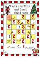 Vorschau - Spiele - Spielerisches Leseverständnis am Beispiel von Winnie and Wilbur meet Santa - board game - Seite 2