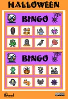 Vista previa - Juegos / Gamificación - Halloween - Bingo Colour images - página 2