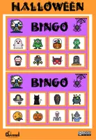 Vista previa - Juegos / Gamificación - Halloween - Bingo Colour images - página 3