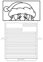 Vorschau - Arbeitsblätter - My Letter To Santa - Christmas Writing Activity (Klasse 4-5) - Seite 3