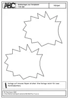 Vorschau - Mal- und Bastelvorlagen - Tieralphabet - I wie Igel - Seite 2