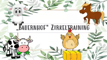 Vorschau - Arbeitsblätter - Zirkeltraining Bauernhof - Deckblatt