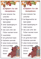 Vorschau - Anderer Materialtyp - Grußkarten für die Herbstferien - Seite 1