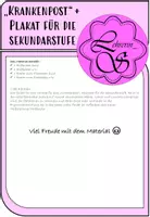 Vorschau - Anderer Materialtyp - Krankenpost für die Sekundarstufe - Seite 1