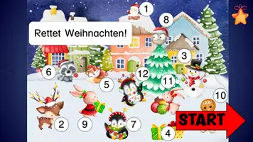 Vorschau - Arbeitsblätter - Interaktive Lesespurgeschichte Weihnachten - Seite 3