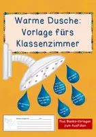 Vorschau - Anderer Materialtyp - Warme Dusche: Vorlagen fürs Klassenzimmer - Deckblatt
