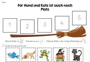 Vorschau - Arbeitsblätter - Für Hund und Katz ist auch noch Platz -begleitende Arbeitsblätter- - Seite 3