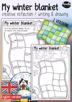 Vorschau - Arbeitsblätter - My creative winter blanket - Englischunterricht - Deckblatt