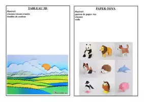 Aperçu - Matériel pour travaux manuels / dessin - Animation / Idées d'activités manuelles pour des enfants de 3 à 13 ans - Page 3