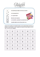 Vorschau - Arbeitsblätter - Würfel-Bingo - Deckblatt