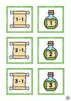 Vista previa - Juegos / Gamificación - Tablas de multiplicar: Recuerda (pociones) - página 3