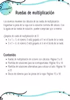 Vista previa - Tarjetas / Manipulativos - Practicar la multiplicación: Ruedas de multiplicación (pociones) - página 1