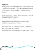 Vista previa - Tarjetas / Manipulativos - Practicar la multiplicación: Ruedas de multiplicación (pociones) - página 2