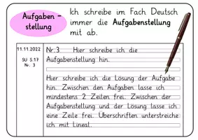Vorschau - Poster - Plakat Heftführung - Seite 1