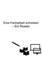 Vorschau - Arbeitsblätter - Reader Facharbeit - Seite 1