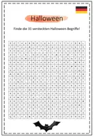 Vorschau - Spiele - Wortschatzspiel Halloween: Finde den Zwilling | Fremdsprachen | DaF/DaZ | Grundschule - Seite 2